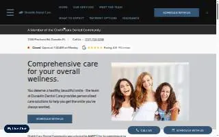 Dunedin Dental Care website