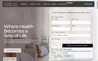 The Covery Wellness Spa of Dunedin website