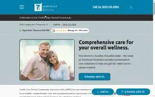 Northeast Dentistry of Ensley website