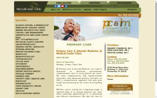 Primary Care at Medical Center Clinic
