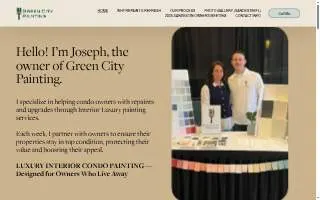 Green City Painting website
