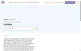 Massage Envy of Estero website