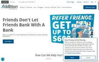 Addition Financial Credit Union - Eustis website