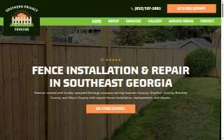 Southern Privacy Fencing LLC of Fernandina Beach website