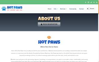 Hot Paws Pet Grooming, Spa & Resort.