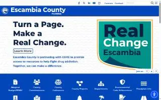 Escambia County Employee and Family Health Clinic website