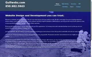 Gulfwebs.com website