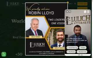 Lulich & Attorneys of Florida Ridge website