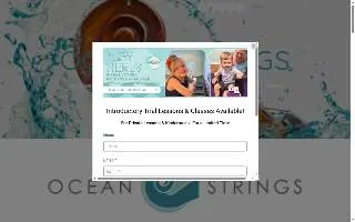 Ocean Strings Studio & Kindermusik with Ocean Strings Studio of Florida Ridge website