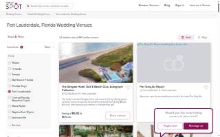Fort Lauderdale Wedding Venues