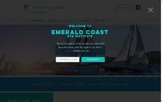 Emerald Coast Eye Institute website