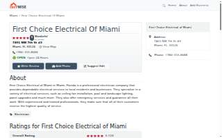 First Choice Electrical of Miami