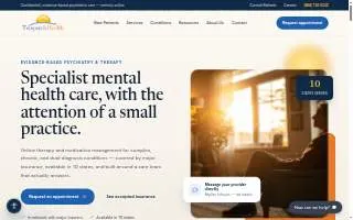 TelepsychHealth website