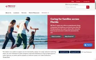 Avecina Medical Urgent Care of Mandarin website