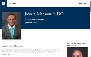John A. Mansour, Jr., DO