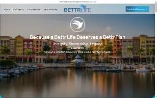 Bettrlife Financial Services website