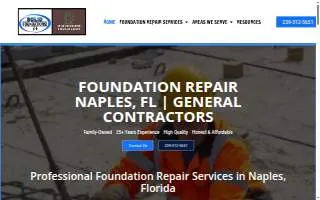 Solid Foundation Repair Of Naples website