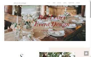 Red Letter Event Design