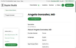 Angela Gonzalez, MD