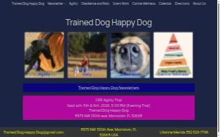 Trained Dog Happy Dog Corporation
