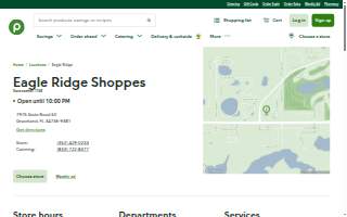 Publix Pharmacy at Eagle Ridge Shoppes