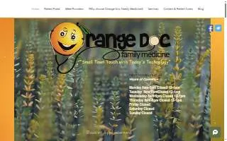 Orange Doc Family Medicine,PLLC website