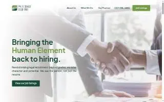 Palm Coast Staffing of Gulf Gate Estates website