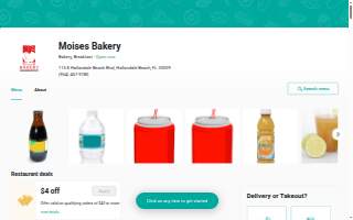 Moises Bakery Hallandale Beach