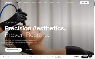 GetSkin Medical Spa & Wellness website