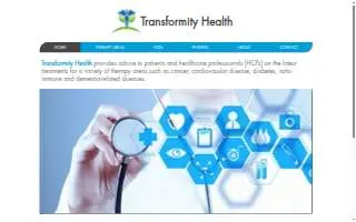 Transformity - Weight Loss and Anti-Aging of Hallandale Beach website