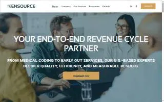 Ensource Financial-Mortgage Broker website