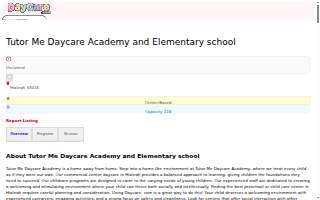 Tutor Me Daycare Academy and Elementary school