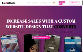 Diseño Web Miami - Web Horizon Pro of Hialeah Gardens
