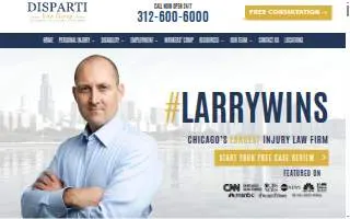 Disparti Law Group, P.A. website