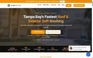 Sandbar Soft Wash website