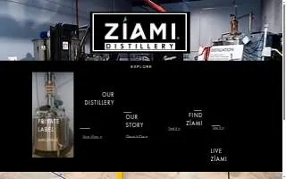 ZIAMI Distillery website
