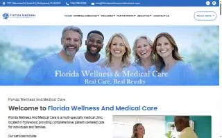 Florida Wellness & Medical Care website