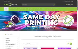 Planet Printer website