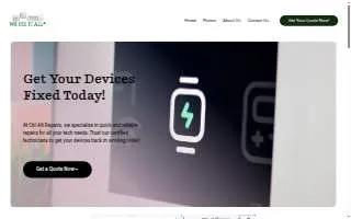 Ctrl Alt Repairs website