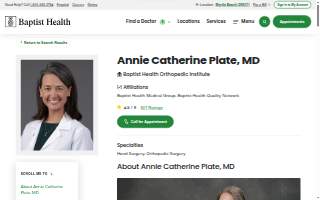 Annie Catherine Plate, MD