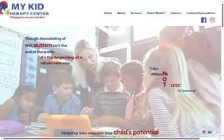 My Kid Therapy Center - ABA Therapy in Homestead website