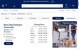 Petco Dog Training of Homestead