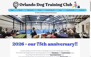 Orlando Dog Training website