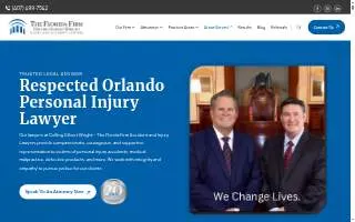 Florida Injury Law Firm of Hunters Creek website