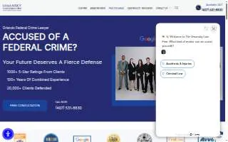 The Umansky Law Firm Criminal Defense & Injury Attorneys of Hunters Creek website