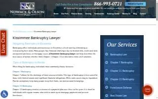 Kissimmee-Bankruptcy of Hunters Creek website