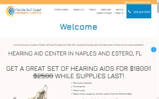 Florida Gulf Coast Hearing Center - Naples Location