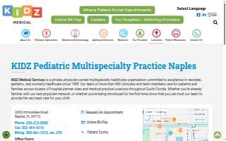 KIDZ Pediatric Multispecialty Practice Naples of Immokalee