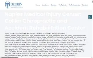 Florida Injury Centers of Immokalee website