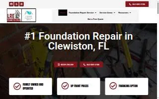 Clewiston Foundation Repair website